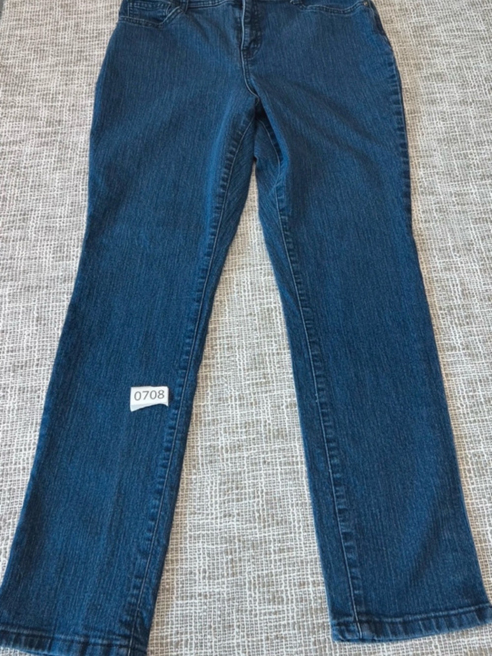 Style & Co. Dark Blue Straight-Leg Jeans